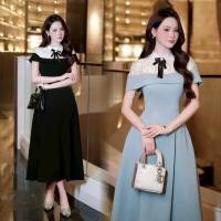 ราคา พร้อมส่ง•Ticha•เดรสยาวคอตั้งแขนกุด ดีเทลช่วงอกแต่งผ้าลูกไม้สีขาวซีทรูคลุมไหล่ ตัวกระโปรงแต่งจับจีบคลายๆ (44850505962)