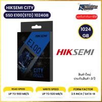 ราคา SSD 1024GB SATAยี่ห้อ Hiksemi CITY SSD E100(STD) 1024GB/SATA / 560MB/s read speed, 500MB/s write speed (24069117486)