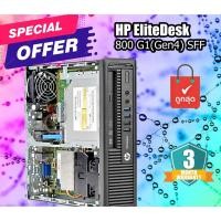 ราคา คอมพิวเตอร์มือสอง สภาพดี HP EliteDesk 800 G1 SFF (i7-4771 Ram8GB HDD500GB) ประกันร้าน 1 เดือน (12993324701)