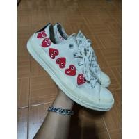 ราคา Converse All Star x PLAY สีขาว ไซร้ 41.5/26.5 มือสองของแท้ (53200684291)