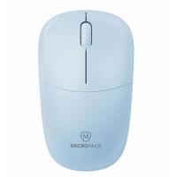 ราคา WIRELESS MOUSE (เมาส์ไร้สาย) MICROPACK WIRELESS MOUSE MP-712W (LIGHT BLUE) (24273717126)