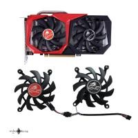ราคา พัดลมการ์ดจอ Colorful GTX1650 GTX1660 GTX1660S 2060 2060S Dual FAN(เทียบกรอบให้ตรงนะคะ) (23837378939)