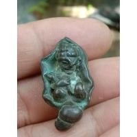 ราคา พระอุปคุต ปราบมาร ผู้บรรดาลโชคลาภ และความร่ำรวย ร่มเย็นเป็นสุข แคล้วคลาดเนื้อสำริดเก่ามาก (23445785074)