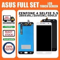ราคา Asus Zenfone 4 Selfie 5.5 ZB553KL ZD553KL X00LD หน้าจอสัมผัส LCD ชุดเปลี่ยนหน้าจอ Digitizer อะไหล่ (54508699687)