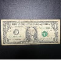 ราคา ธนบัตรรุ่นเก่าของประเทศอเมริกา ONE DOLLAR ค.ศ.2003 (50259267135)