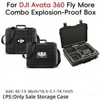 ราคา สําหรับ DJI Avata 360 Fly More Combo Hard Case กันกระแทก Drop-proof แบบพกพาขนาดใหญ่ความจุ (47607776864)
