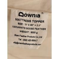 ราคา Topper ท๊อปเปอร์ ขนห่านแท้ ยี่ห้อ Downia 6 ฟุต หนัก 8000g (มือสอง) (42528752661)