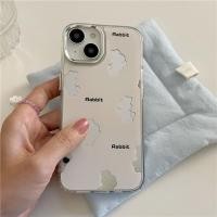 ราคา เคส สำหรับ ไอโฟน เคสซิลิโคน สินค้าพร้อมส่งจากไทย สำหรับ Iphone 14 13 12 11 Pro max กระจกกระต่าย TPU-S1285 (54355965806)