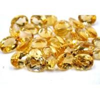 ราคา [Real Gem] Citrine Gemstone 7x5, 8x6 mm Oval, Beautiful Color, Fresh Gemstone, Genuine Natural Citrine Oval 8x6, 7x5mm (44061696011)