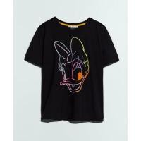 ราคา เสื้อยืด Zara X Disney Daisy Duck สีดํา / เสื้อยืด Zara พร้อม Daisy motif ต้นฉบับ 100% ล่าสุด (11861229956)