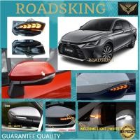 ราคา [DRAGON SPEC] TOYOTA ALTIS VIOS 2025 FRONT DAYLIGHT DRL WELCOME SIDE MIRROR SIGNAL LED RUNNING LIGHT (48454668453)
