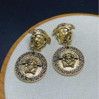 ราคา C72 ต่างหู Versace' งานทองเหลือง (3776169694)
