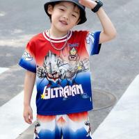 ราคา 43702Readystock ผู้ชายผู้หญิงฤดูร้อนเด็กผ้าไหมน้ําแข็ง Quick-Drying Hot-ขายชุดบาสเกตบอลกลางเด็กเล็กเด็กชายแขนสั้นชุดกีฬาชุดเด็ก (50009555396)