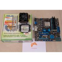 ราคา [CPU MB RAM คอมยก] เซ็ต Quad Core AM3 - ASUS MA88TD-M/USB3 + AMD Phenom II X4 965 @ 3.40Ghz + RAM DDR3 GEIL 4GB (2x2) (5636737107)