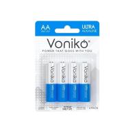ราคา VONIKO ถ่านอัลตร้าอัลคาไลน์ LR6 AA 1.5 โวลต์ (4 ก้อน/แพ็ก) (27793212576)