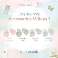 ราคา Baabaasheepz Bamboo Mittens Chef Baa 1 / ถุงมือเท้า (44304667894)