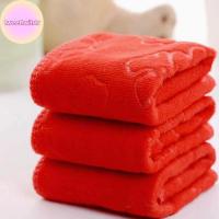 ราคา ผ้าขนหนูสีแดงลาย Happy Word สำหรับผ้าเช็ดหน้า (54858466821)