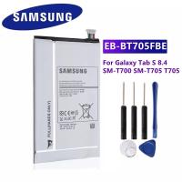 ราคา EB-BT705FBE EB-BT705FBC 4900MAh Samsung เปลี่ยนแท็บเล็ตสำหรับ Samsung Galaxy Tab S 8.4 T700 T705 SM-T700 T701 SM-T705 (23912275501)