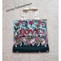 ราคา kloset กระเป๋าผ้า LOVE (21665226408)