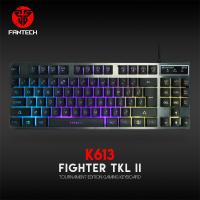 ราคา Fantech FIGHTER II K613 TKL Gaming Keyboard Membrane Aluminium Alloy Body 87 คีย์ (16999309605)