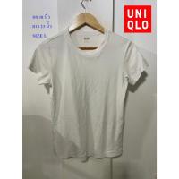 ราคา ยูนิโคล่#UNIQLO#เสื้อยืด ยู ยูนิโคล่#เสื้อยืด U UNIQLO อก 38 นิ้ว ยาว 23 นิ้ว SIZE L สภาพดี ไม่มีตำหนิจ้า (29167093624)