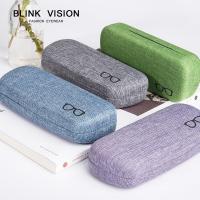 ราคา กล่องแว่นตา Blink Vision Ins Girl แบบพกพา Simple Cotton Storage กล่องแว่นกันแดดนักเรียน (22464807958)