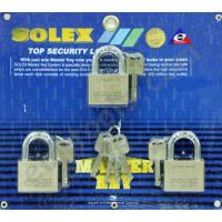 ราคา SOLEX 3 Master Keys กุญแจทองเหลืองมาสเตอร์คีย์ 3 ตัว/ชุด โซเล็กซ์ (55653253979)