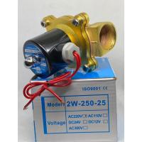 ราคา โซลินอยด์วาล์ว 2W-250-25 1นิ้ว24VDC/ 220VAC Solenoid Valve ทอง พร้อมส่งในไทย (40960650106)