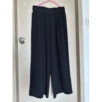 ราคา กางเกงขายาวสีดำ GU แบรนด์เครือ uniqlo sizeL (21076503868)