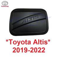 ราคา สีดำด้าน ครอบฝาถังน้ำมัน Toyota Corolla Altis 2019 - 2022 โตโยต้า โคโรล่า อัลติส ฝาถังน้ำมัน ครอบฝาถัง ถังน้ำมัน (20337597114)