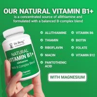 ราคา Dr. Berg Natural Vitamin B1 B6 B12 Complex - Allithiamine Vitamin B1 Supplement with 8 Essential Vitamin B Complex for M (56257321712)