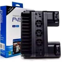 ราคา PS4 ขาตั้งเครื่อง PS4 Pro / Slim แบบ all in one มีพัดลมในตัว *DOBE* (4869312916)