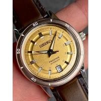 ราคา นาฬิกาข้อมือ Seiko Presage analog Mechanical automatic Style60's metal watch SRPL75J1 (40253523140)