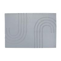 ราคา INDEX LIVING MALL พรม รุ่นแรบบี้-เคิร์ฟ ขนาด 120 x 180 ซม. - สีเทาอ่อน (25901647020)