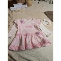 ราคา เดรสสีชมพูพาสเทลแบรนด์ Mezzo Piano รหัสDD1094 ส่งต่อเสื้อผ้าลูกสาวแบรนด์มือสอง (29769703828)