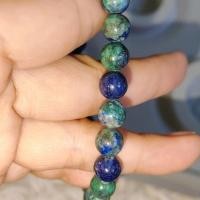 ราคา หิน Azurite-Malachite อซูไรต์ มาลาไคท์ กำไลข้อมือ (28666843926)