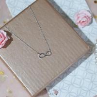 ราคา JEWELLYN Infinity Necklace สร้อยอินฟินิตี้ (7336665478)