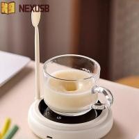 ราคา Nexusbeam เครื่องปั่นอาหารนมไฟฟ้า, ชาร์จ USB พร้อมช้อนเครื่องกวนแม่เหล็ก, ครัวเรือนอัตโนมัติความเร็วสูงหมุนแม่เหล็ก Levitated กวนแคปซูลผสมน้ําผึ้ง (27724852270)