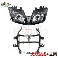 ราคา ขายดี ชุดประกอบไฟหน้า และตัวยึดไฟหน้า สําหรับ Kawasaki Ninja NINJA250 300 EX300 12-18 ปี (25957454302)