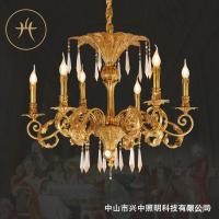 ราคา โคมระย้าคริสตัลทองแดงฝรั่งเศสทั้งหมดห้องนั่งเล่นห้องรับประทานอาหารการศึกษาห้องนอนโคมไฟสไตล์ยุโรปวิลล่าหรูหราบรรยากาศสร้า (21393187111)