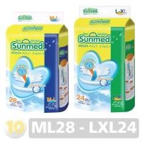 ราคา SUNMED ซันเมด ผ้าอ้อมเทปกาวสำหรับผู้ใหญ่ **แพ๊ค 1 ห่อ** (25763690753)