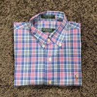ราคา เสื้อเชิ้ต Polo Ralph Lauren ลายสก็อต (7420270608)