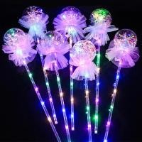 ราคา Stall Luminous Bobo Ball Magic Wand กระพริบมือถือ Bobo Ball Fairy Glow Wand Night Market ของเล่นเด็ก (26684160709)