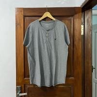 ราคา [L-XL] เสื้อเชิ้ตแขนสั้นผ้าฝ้าย American Eagle (TS-021) I สีขาว (55558168713)