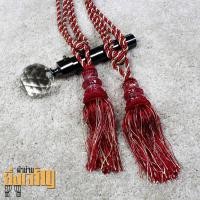 ราคา พู่รวบม่าน(คริสตัล) สายรวบผ้าม่านแบบพู่สีแดง (9083833503)