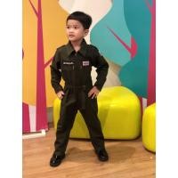 ราคา ชุดหมีนักบิน ชุดนักบิน แนวทหารอากาศ สำหรับเด็กสุดเท่ห์ ชุดอาชีพเด็ก ชุดทหารเด็ก ชุดทหารอากาศเด็ก ชุดหมีทหารอากาศ (2754067093)