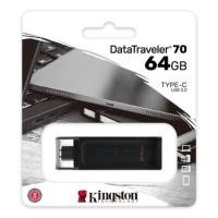 ราคา Flash Drive Kingston DT70 64GB Type C (USB 3.2) ประกันศูนย์ 5ปี (20885219990)