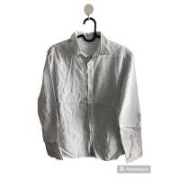 ราคา เสื้อเชิ้ตzaraลายทางตรงขาวตัดฟ้าสีน่ารัก อก36-38 ยาว26 มือสองสภาพดี (22161750015)
