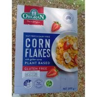 ราคา Orgran Corn Flakes 300g.คอร์น เฟลกล์ แผ่นข้าวโพดอบกรอบ ออร์แกรน 300 กรัม (22946077658)