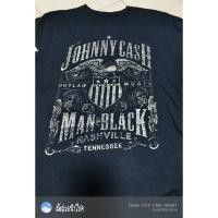 ราคา ❤️B00023❤️อก42ยาว27 Johnny cash เสื้อยืดมือ2 แบรนด์ วินเทจ การ์ตูน วง ลายมันส์ (27017124527)